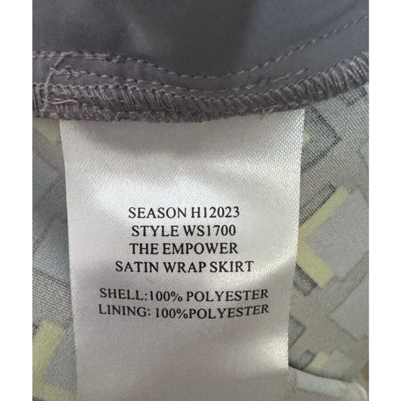 Wildfang Cubic Mid Length The Empower Wrap Skirt and Cami Set XL - Picture 10 of 10